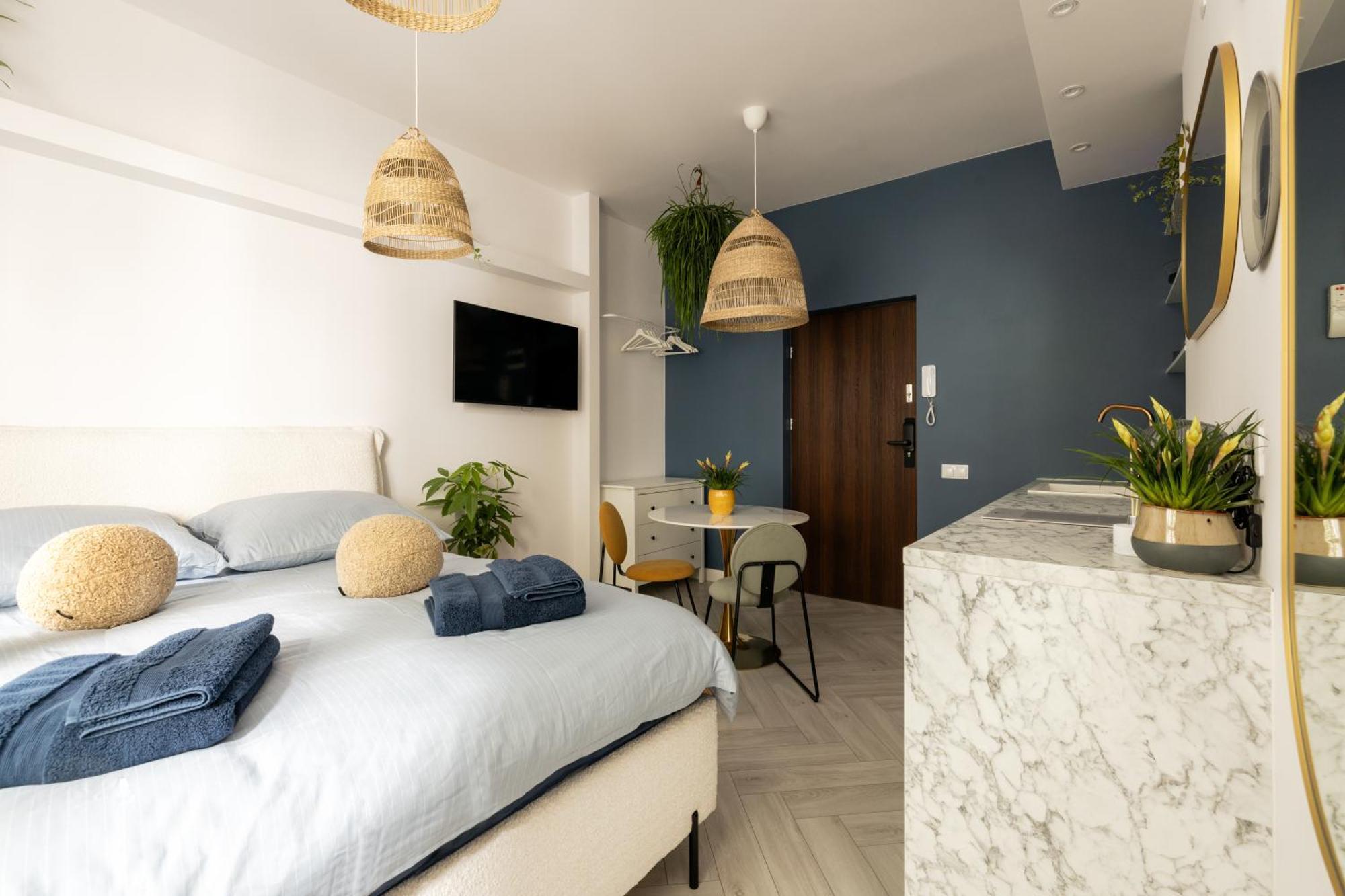 Cozy Studio Poznanska Downtown Quiet วอร์ซอ ภายนอก รูปภาพ