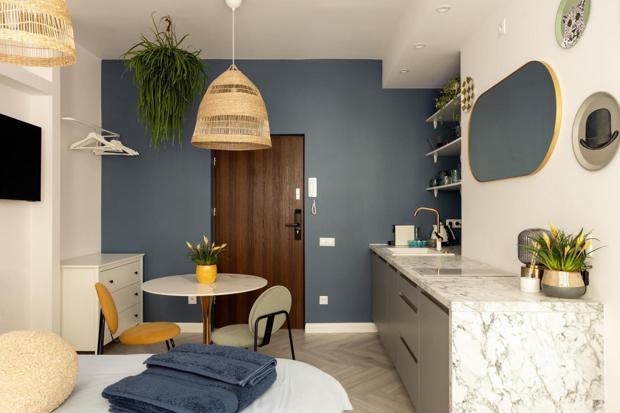 Cozy Studio Poznanska Downtown Quiet วอร์ซอ ภายนอก รูปภาพ